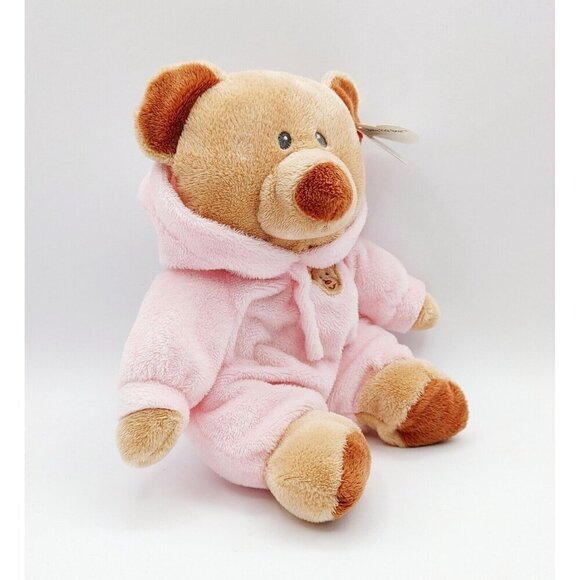 Ty Pluffies Baby Pink Bear 2014 Plush 10" w/Hangtag - Picture 2 of 5